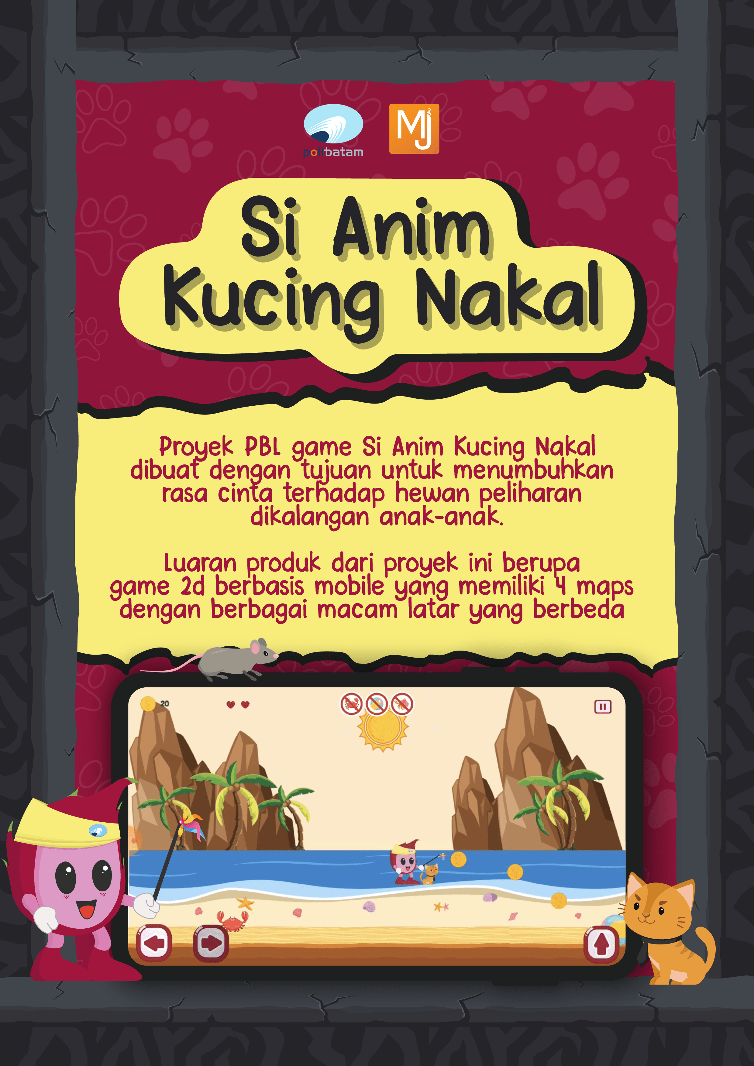 Pamer.in | Game Si Anim Kucing Nakal 2