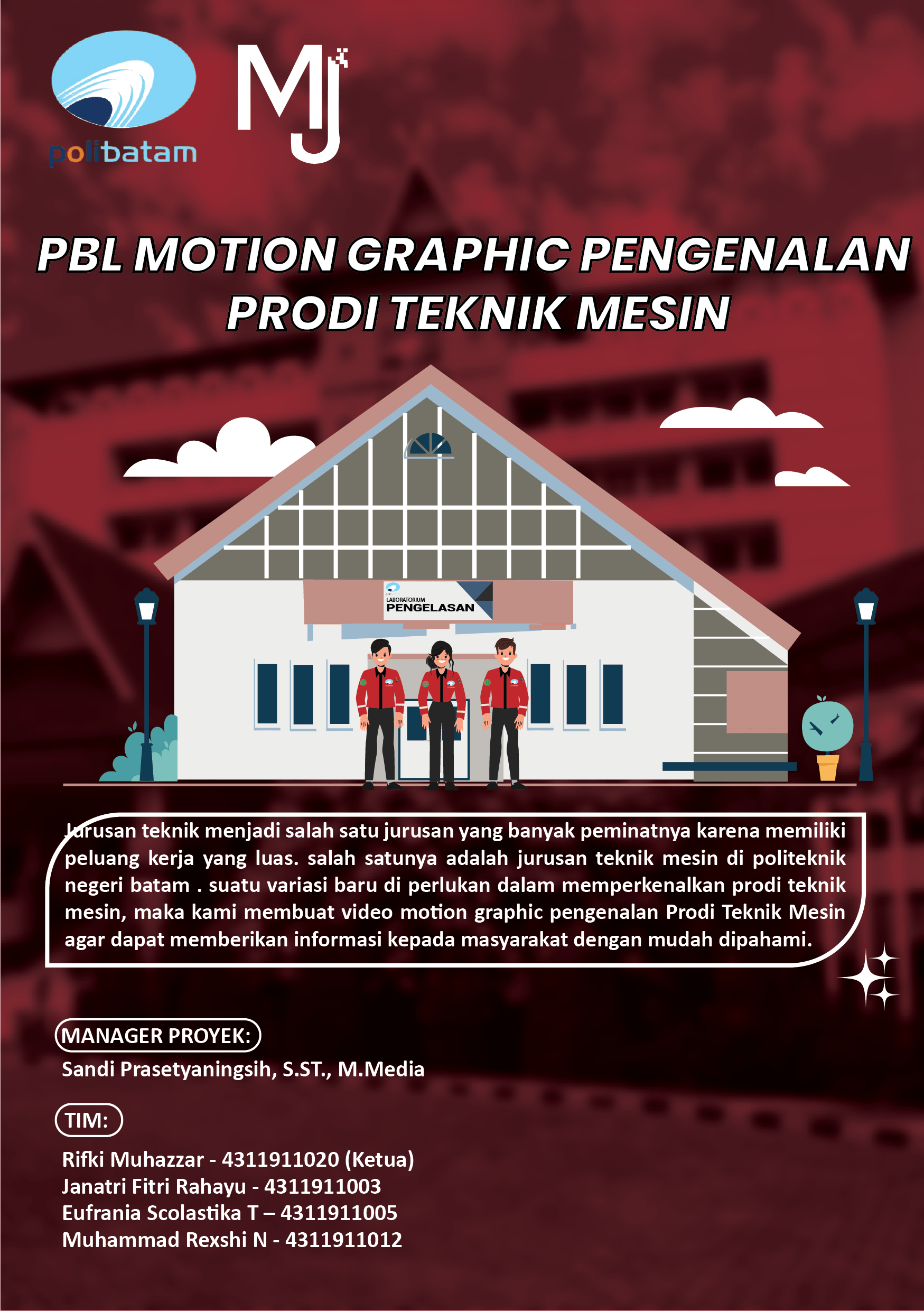 Pamer.in | Motion Graphic Pengenalan Program Studi Teknik Mesin