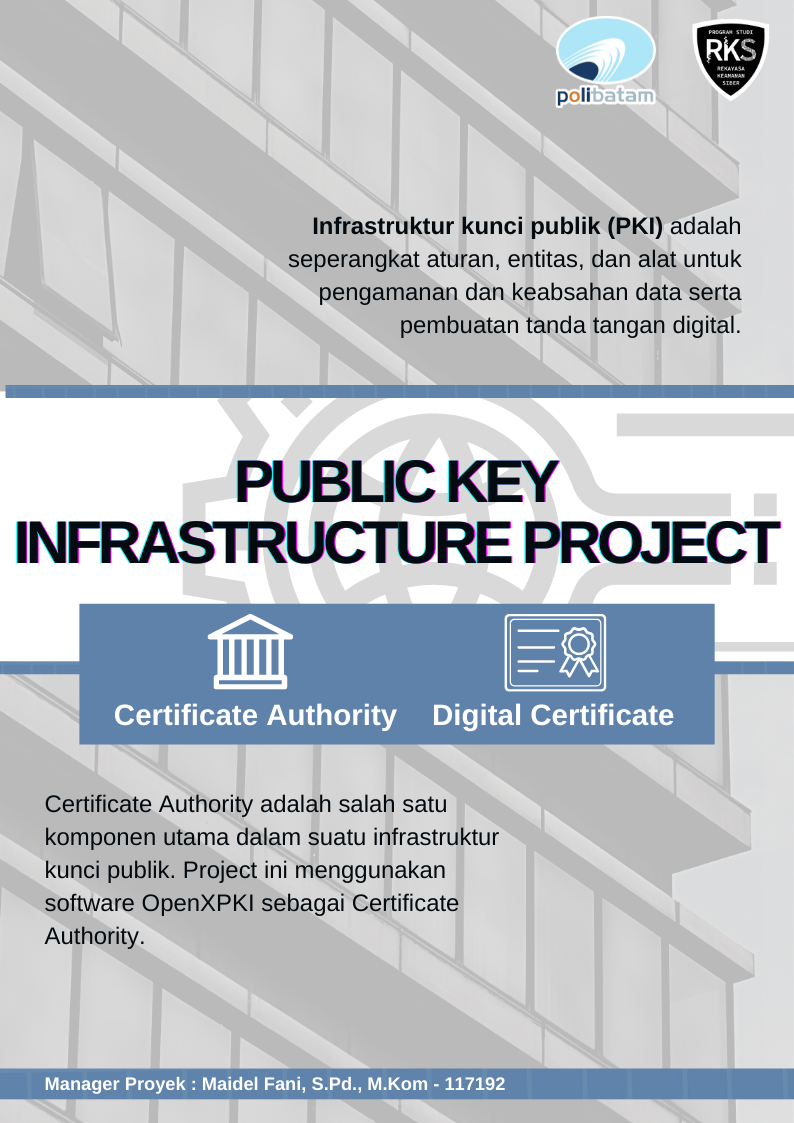 Pamer.in | Pengembangan Public Key Infrastructure Untuk Penggunaan Internal