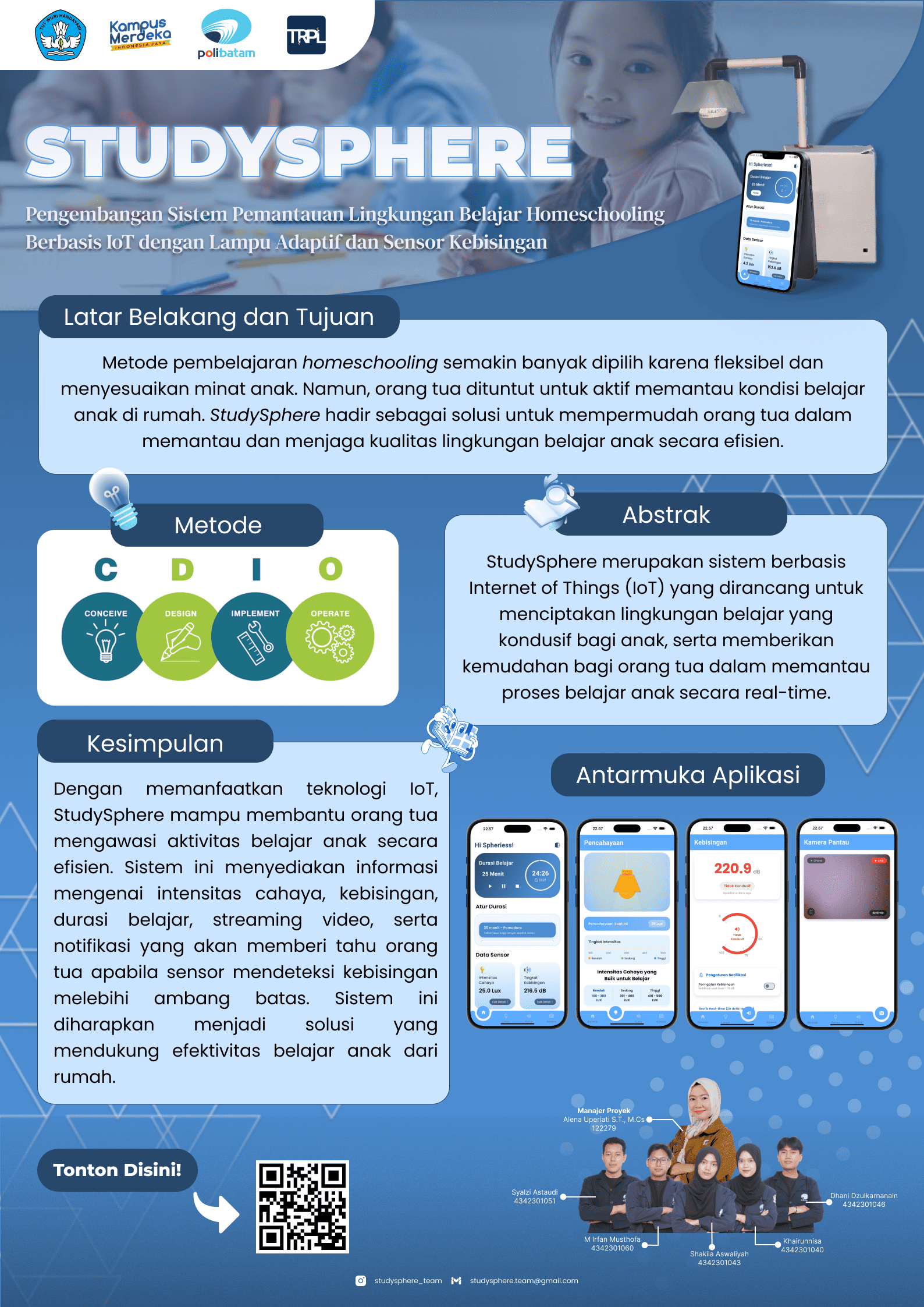 Pengembangan Sistem Pemantauan Lingkungan Belajar Homeschooling Berbasis IoT dengan Lampu Adaptif dan Sensor Kebisingan